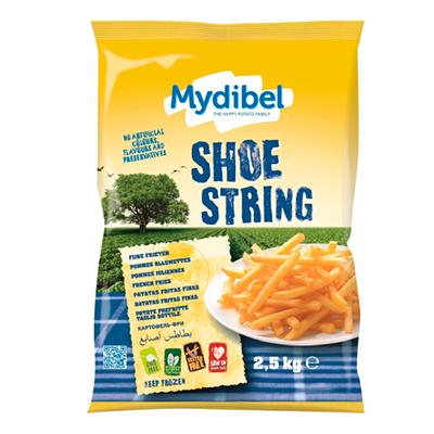 地域限定送料無料) Mydibel シューストリングポテト 2.5kg(冷凍)×2