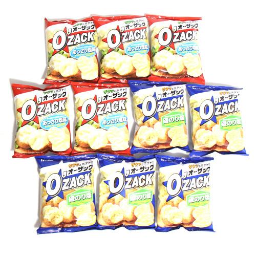 お菓子詰め合わせ オー・ザック おさつときっ ポテトチップス まとめ売り お菓子 詰め合わせ (地域限定送料無料) ハウス オーザック (2種・計10