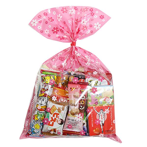 花柄袋 800円 グリコも入ったお菓子 詰め合わせ 袋詰め さんきゅーマーチ 【袋詰 駄菓子 詰め合わせ 子ども会 子供会 景品 販促 イベント 旅行  (omtma6769r) :omtma6769r:さんきゅーマーチ - 通販 - Yahoo!ショッピング