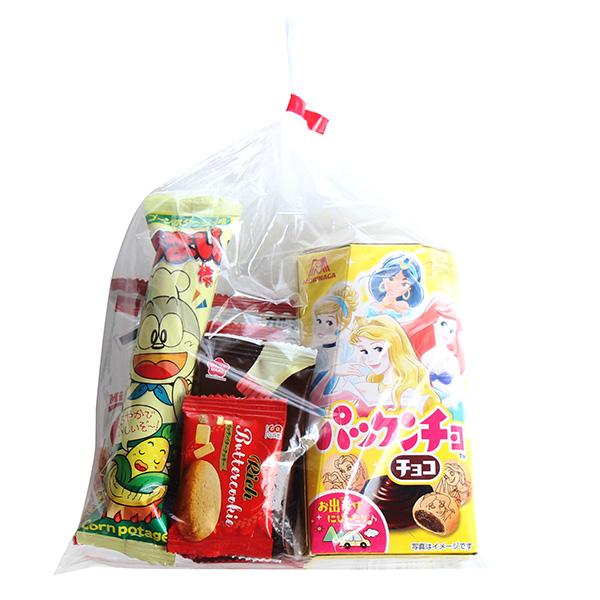 【50袋】お菓子 詰め合わせ 透明袋 袋詰め さんきゅーマーチ (omtma9336x50k)【駄菓子 お祭り 子ども会 イベント 問屋 販促 縁日 子供会 こども会 個包装】の画像