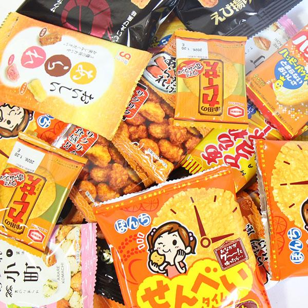 お菓子 詰め合わせ かわいい和柄BOX入り！銀の汐や亀田製菓も入った