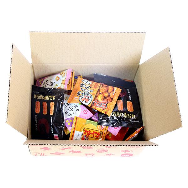 お菓子 詰め合わせ かわいい和柄BOX入り！銀の汐や亀田製菓も入った