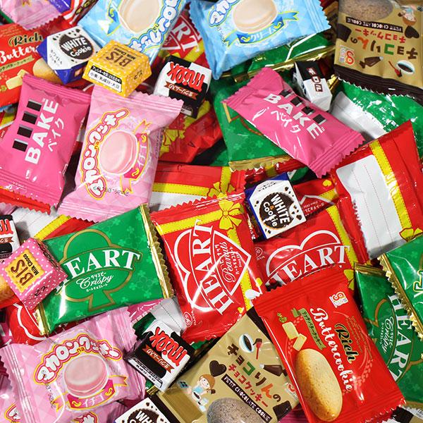 みんなでちょこっとおやつタイム ひとくちサイズのチョコとクッキー