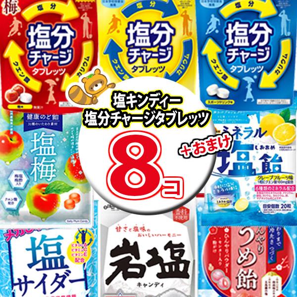 アミューズメントお菓子 塩分チャージタブレッツ6箱 計36袋セット お菓子 詰め合わせ 暑い日に最適！【グリコのおまけ付】夏を乗り越す塩