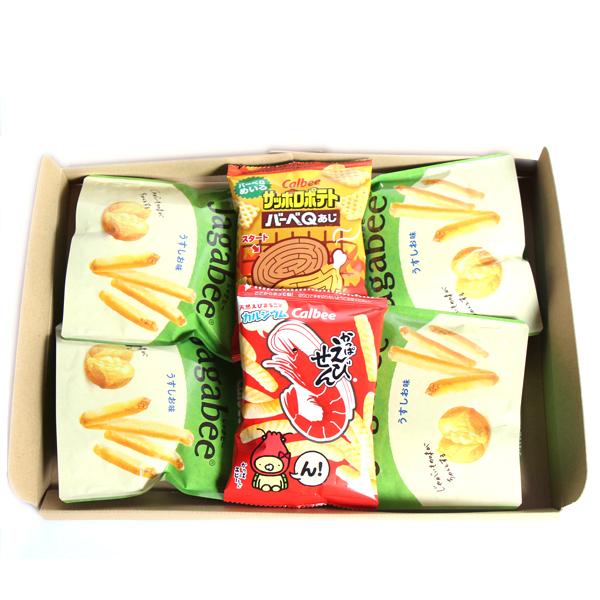 お菓子 (全国送料無料) カルビーお試しセット（Jagabeeジャガビー