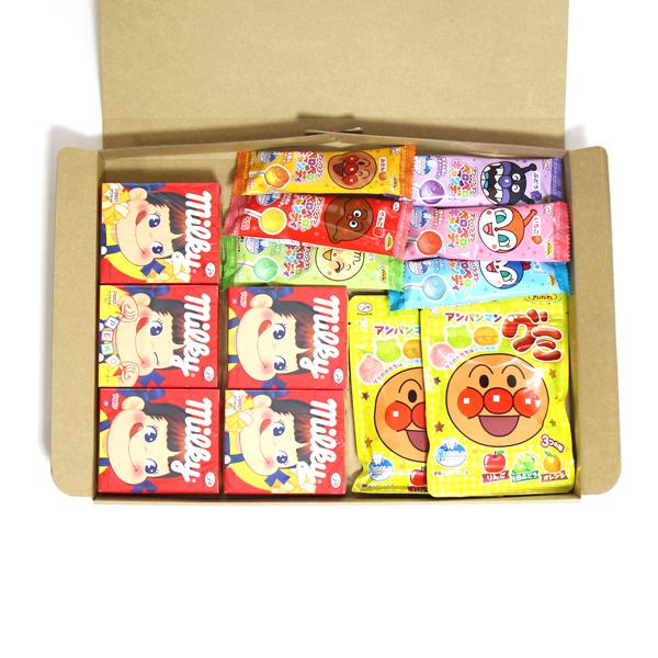 お菓子 詰め合わせ (全国送料無料) 不二家 ミルキー・アンパンマングミ