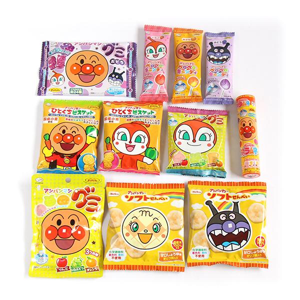 お菓子 詰め合わせ (全国送料無料) みんな大好き！アンパンマンおやつ