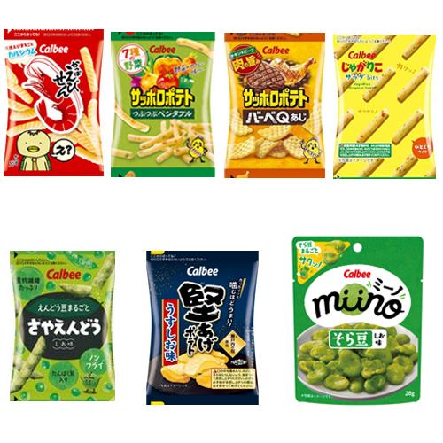 お菓子 詰め合わせ(全国送料無料)じゃがりこも入ったカルビーだけのお