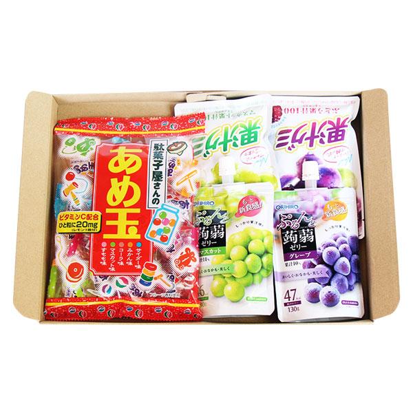 お菓子 詰め合わせ ぷるんと蒟蒻ゼリーが入った詰め合わせ(5種・計5コ