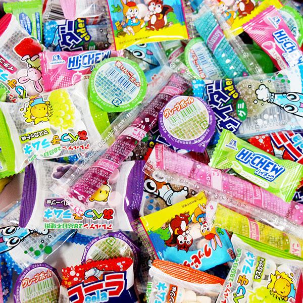 お菓子 詰め合わせ 【8種・計80コ】小さな駄菓子（グミ・ラムネ