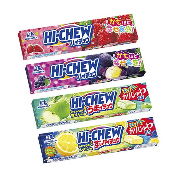 お菓子 詰め合わせ 森永製菓 HI-CHEW4種〈ハイチュウ2種・うまイチュウ