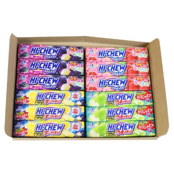 お菓子 詰め合わせ 森永製菓 HI-CHEW4種〈ハイチュウ2種・うまイチュウ