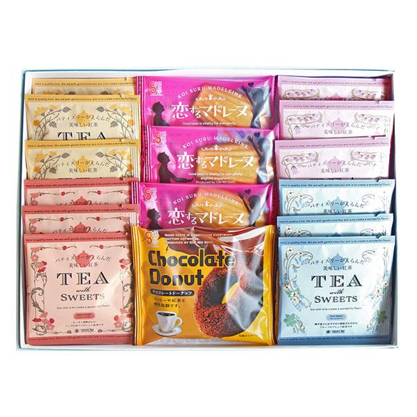 お菓子 ギフト パティスリーがえらんだ美味しい紅茶と洋菓子の