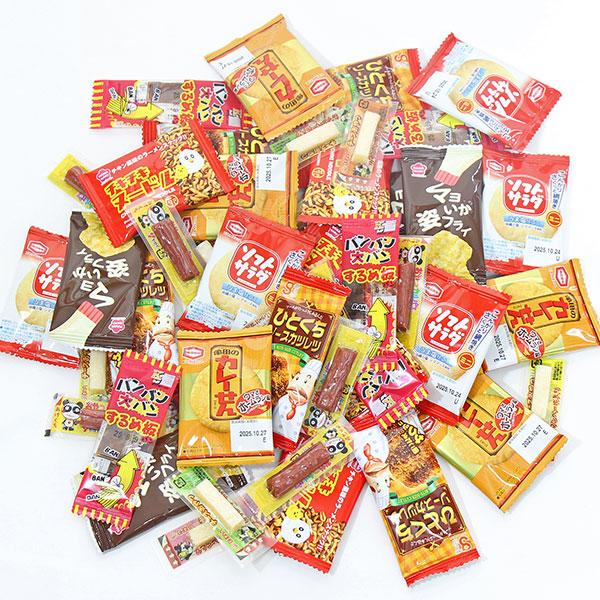 お菓子 詰め合わせ ちょい飲みプチおつまみAセット【8種計50個】（亀田