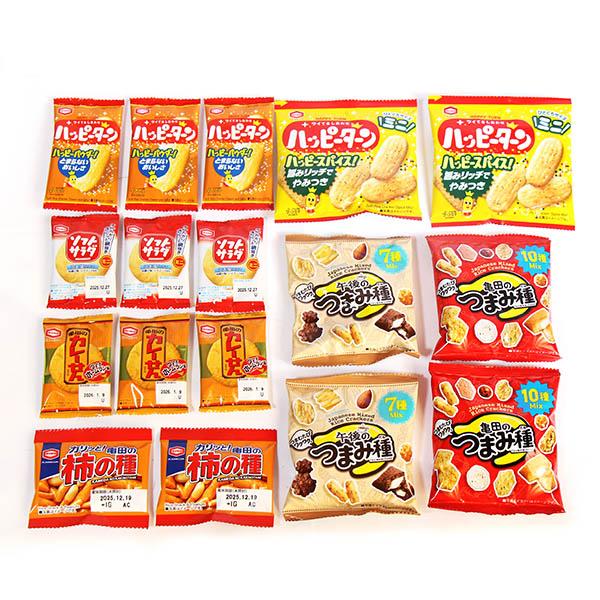 お菓子 詰め合わせ いろんな種類を食べ比べ！亀田製菓 人気お菓子