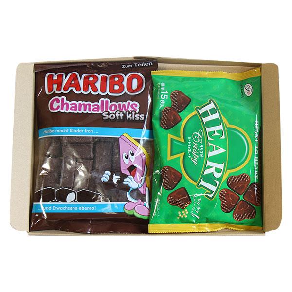 お菓子 詰め合わせ ハリボー チョコマシュマロとハートチョコレート