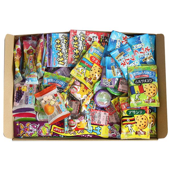お菓子 詰め合わせ 子供も喜ぶ おうちで食べたくなる駄菓子68コセット