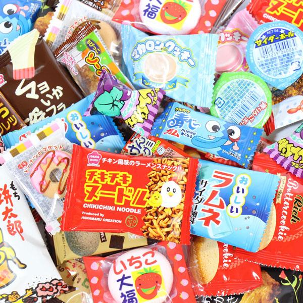 おまけ付き！わくわく駄菓子セット（計37コ）メール便 (omtmb9840