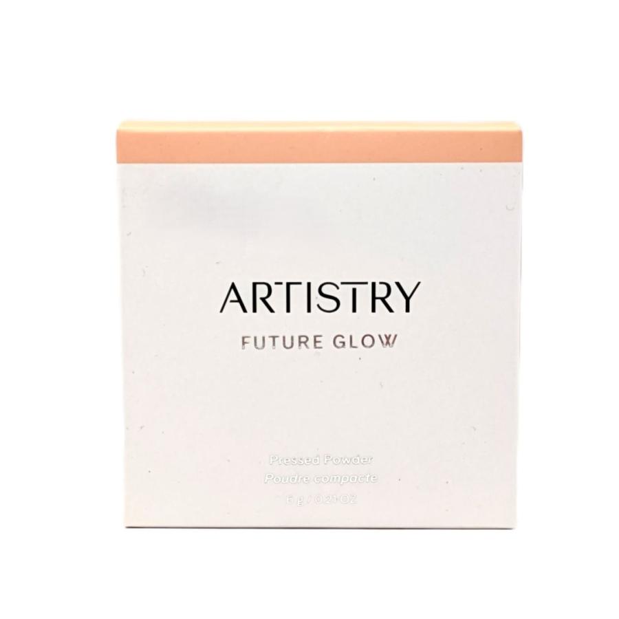 アムウェイ アーティストリー プレストパウダー ホワイト パフ付き