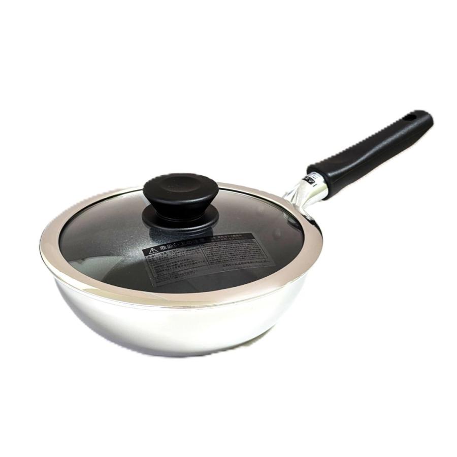 アムウェイ amway ノンスティックフライパン 20 cm 蓋付き @ アムウェイ クィーン ノンスティック フライパン 20cm フタ付き