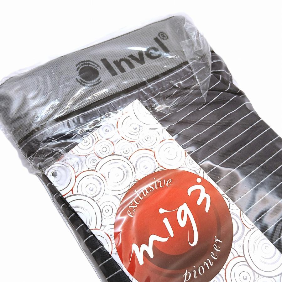 invel パンツ【男女兼用】 インヴェル ストライプ ボクサーパンツ M/M mig3 7389 グレー INVEL