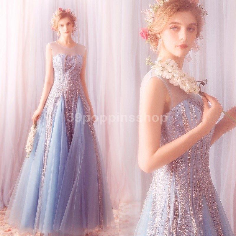 全ての カラードレス ブルー ロング 演奏会 結婚式 花嫁 安い ウエディングドレス 姫系 発表会 披露宴 パーティー 二次会 舞台 ステージ衣装 Popo 7305pkokp 39poppins Shop 通販 Yahoo ショッピング 最新コレックション Ladislexia Net