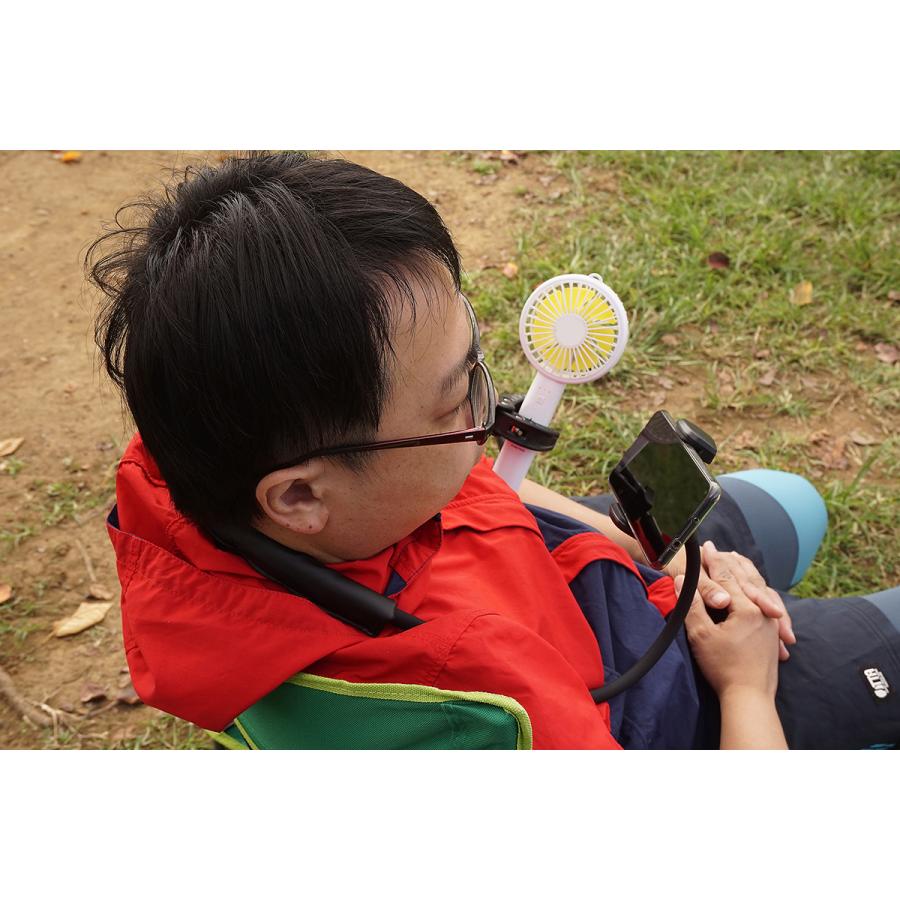 DRAGON CLAW TWINS スマホホルダー アームスタンド 寝ながら 首掛け 手ぶら フレキシブル 三脚 自撮り タブレット GoPro 傘 SANBASHI |  | 07