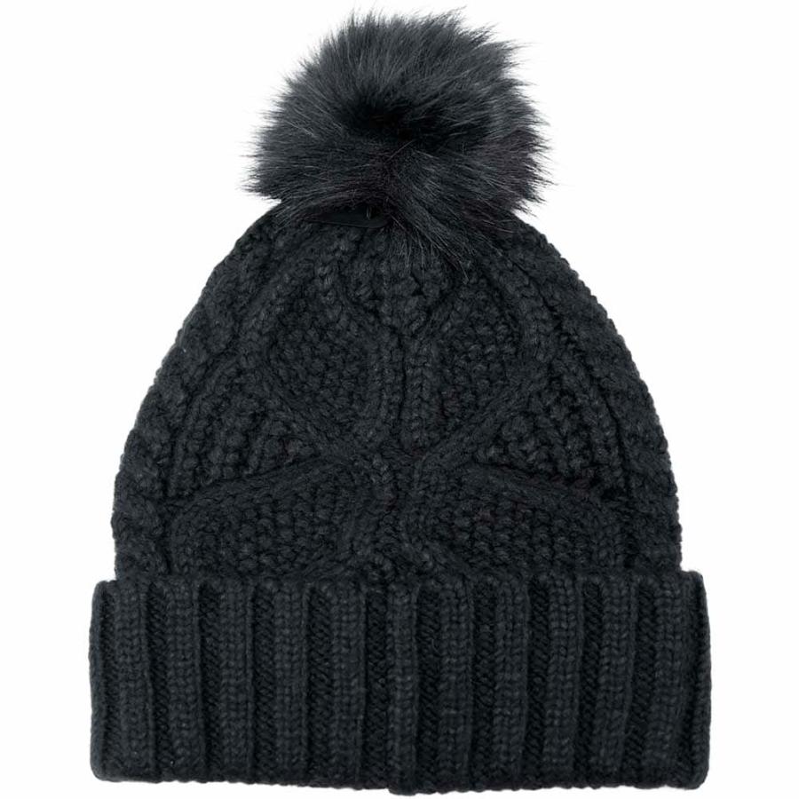 ALLP　UGG チェスナット　ケーブル編みニット帽 UGG（アグ） 並行輸入品 ニット帽 帽子 ハット ブラック チェスナット