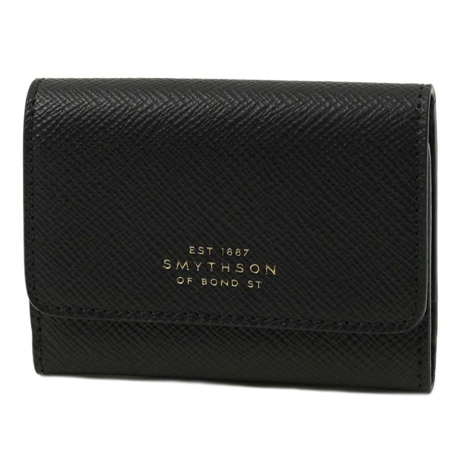 アウトレット箱] スマイソン SMYTHSON 三つ折り財布 ミニ財布 小銭入れ 