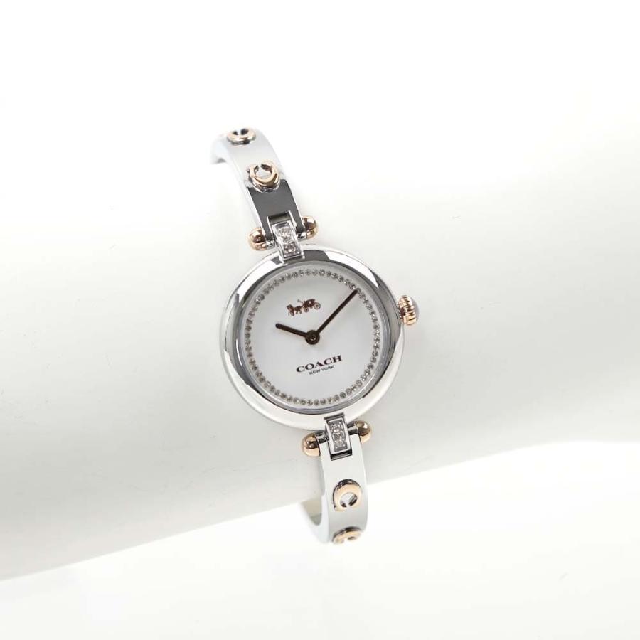 COACH 並行輸入品 コーチ 腕時計 ケリー レディース シルバー ホワイト  