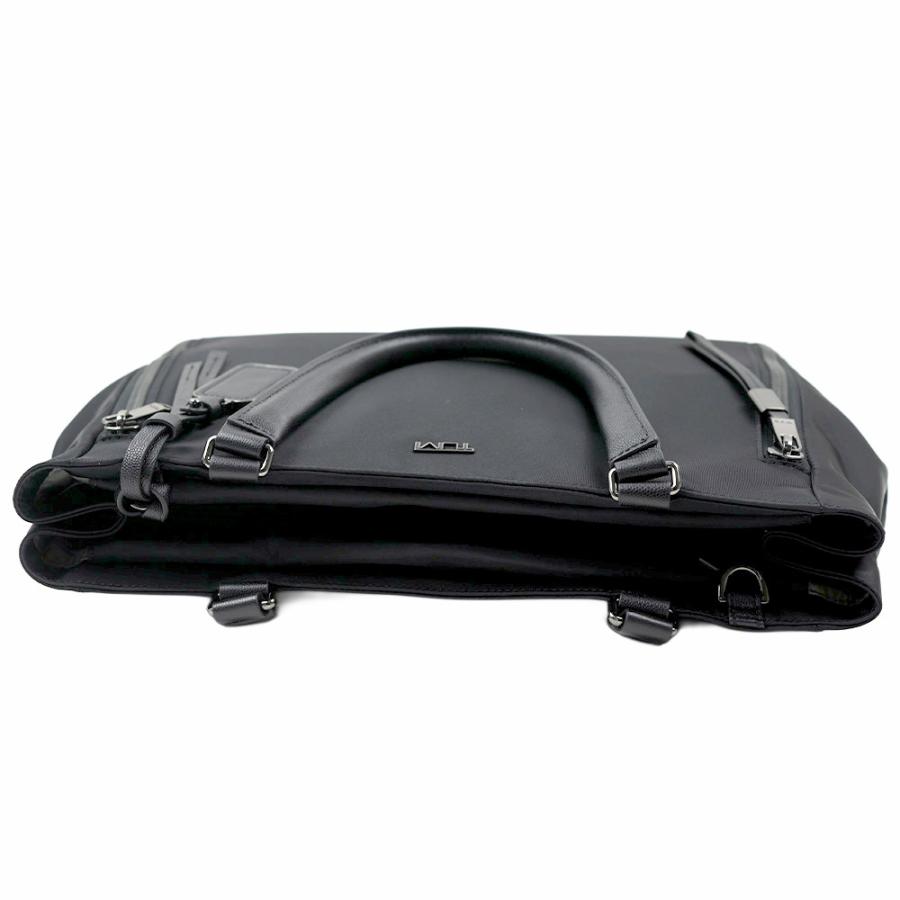 TUMI（トゥミ）ビジネスバッグ VOYAGEUR 「ヴァレッタ」ミディアム・トート ブラックガンメタル｜TUMI