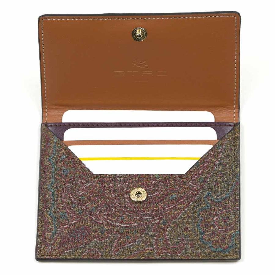 エトロ ETRO カードケース コットン レザー 1I001 8170 650 楽天