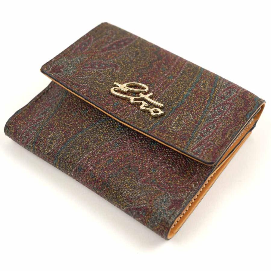 ETRO（エトロ） 並行輸入品 財布 二つ折り財布 ミニ財布 レディース