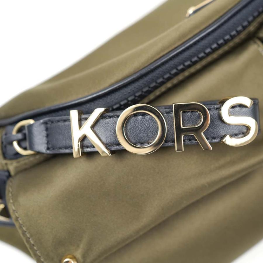 マイケルコース　ボディバッグ　チェーン　カーキ ×ゴールド MICHAEL KORS 並行輸入品 マイケルコース アウトレット