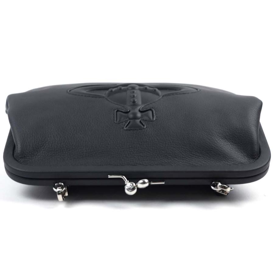 最終お値下げ☆Vivienne Westwood ブラックレザー　バッグ Vivienne Westwood エナメルレザー ショルダーバッグ | ブラック