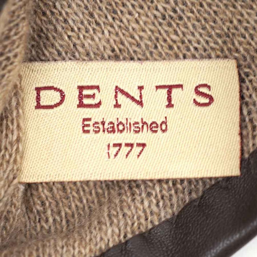 DENTS（デンツ） 並行輸入品 手袋 レザー グローブ カシミア メンズ