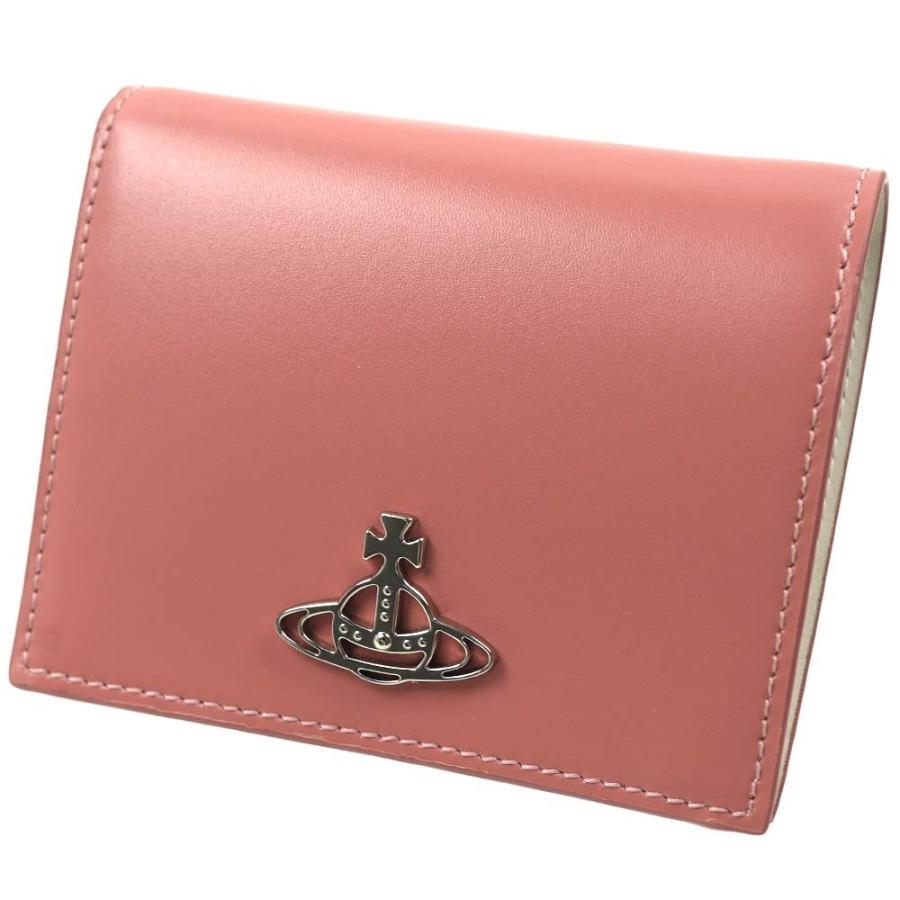 Vivienne Westwood ピンク 二つ折り財布 ヴィヴィアン ヴィヴィアンウエストウッド がま口二つ折り財布 ピンク | francore
