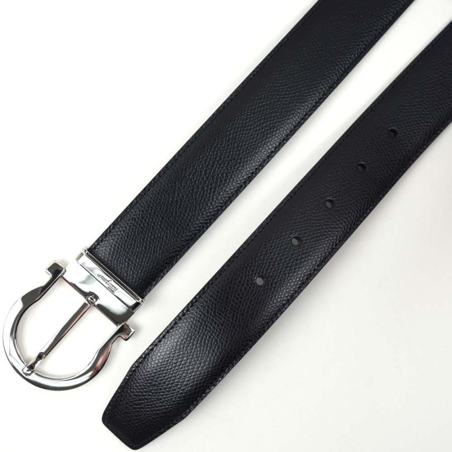 FERRAGAMO（フェラガモ） 並行輸入品 ベルト メンズ ブラック×ダーク