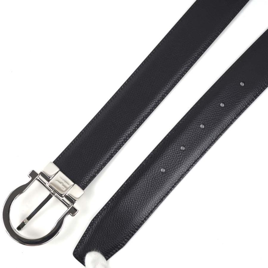 FERRAGAMO（フェラガモ） 並行輸入品 ベルト メンズ ブラック×ダーク