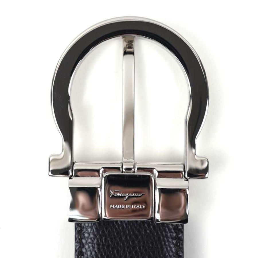 FERRAGAMO（フェラガモ） 並行輸入品 ベルト メンズ ブラック×ダーク