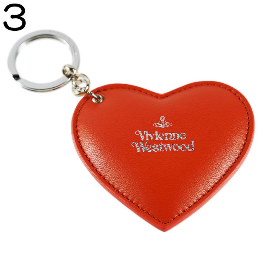 ヴィヴィアンウエストウッド キーホルダー Vivienne WestWood ハートモチーフ キーリング バッグチャーム GADGET HEART  KEYRING SOFT LEATHER