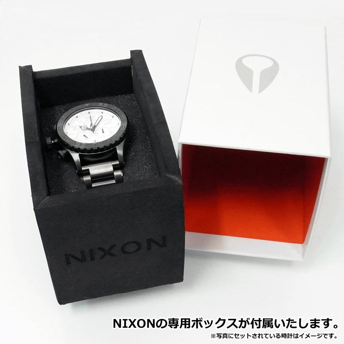 ニクソン 腕時計 メンズ NIXON SENTRY LEATHER セントリーレザー ガンメタル/グリーンオキシド/ブラック 男性用 A105-2069 A1052069｜39surprise｜06