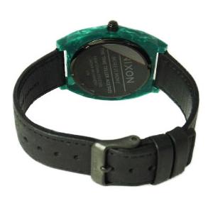 ニクソン 腕時計 メンズ レディース NIXON THE TIME TELLER タイムテラー アセテート レザー 革ベルト エメラルドグリーン A3281054 A328-1054U｜39surprise｜03