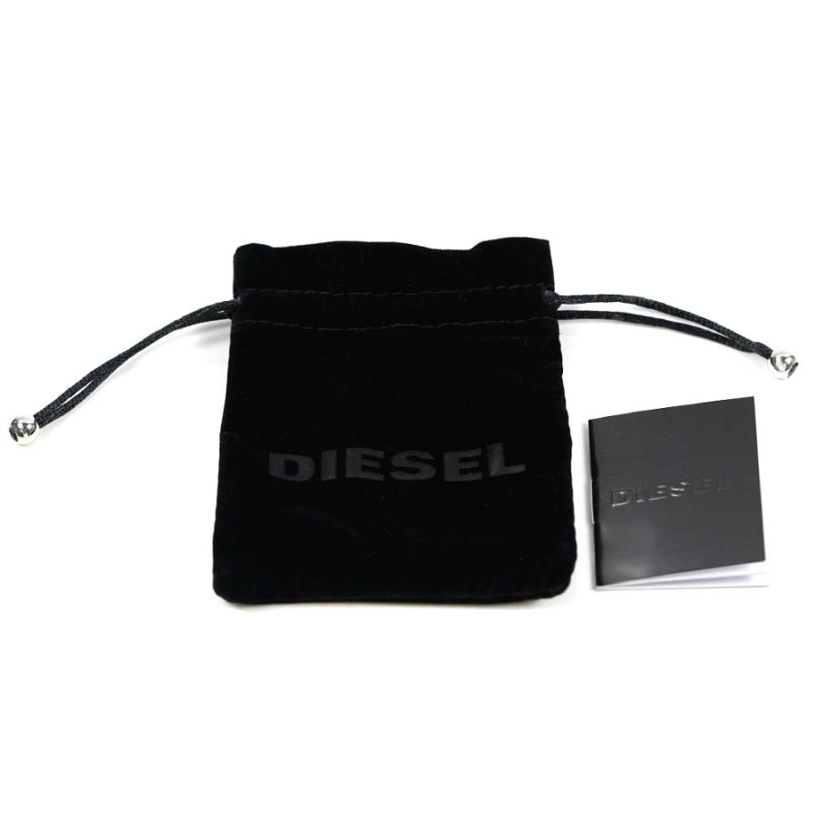 ディーゼル ブレスレット DIESEL メンズ ビーズ ブラック/シルバー ブレイブマン（モヒカン） アクセサリー DX0847040｜39surprise｜05