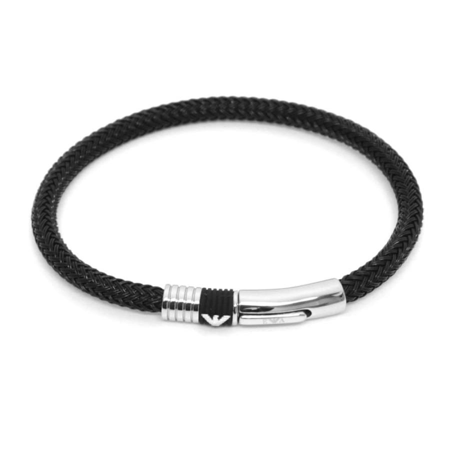 EMPORIO ARMANI イーグルロゴ　レザーブレスレット EMPORIO ARMANI 並行輸入品 エンポリオアルマーニ ブレスレット