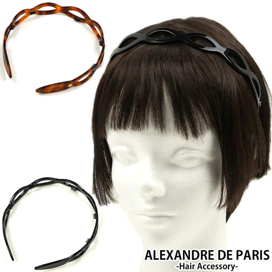 オンライン限定商品 Alexandre de Paris カチューシャ ヘアバンド