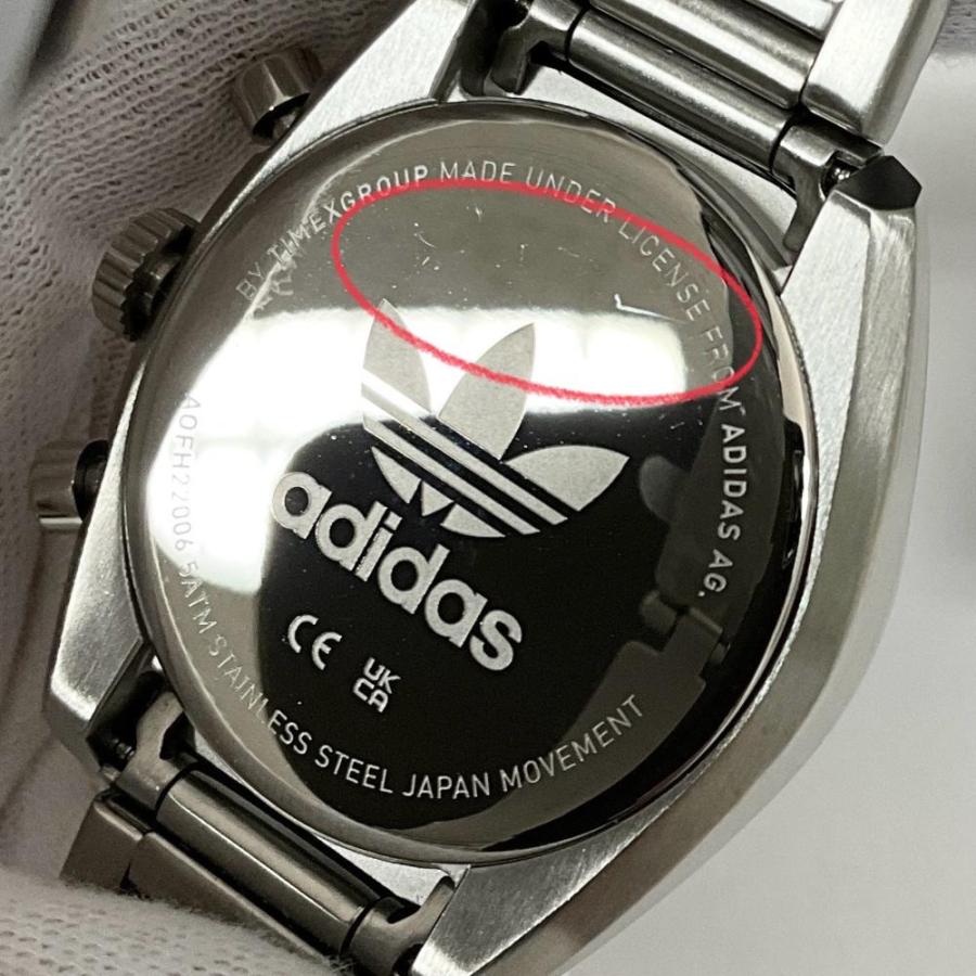  アディダス 腕時計 クロノグラフ adidas（アディダス） 並行輸入品 [訳ありアウトレット(裏蓋にキズ