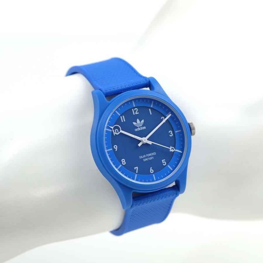 並行輸入品 アディダス 腕時計 ソーラー ユニセックス メンズ レディース adidas PROJECT ONE ブルー 軽量 AOST22042の画像