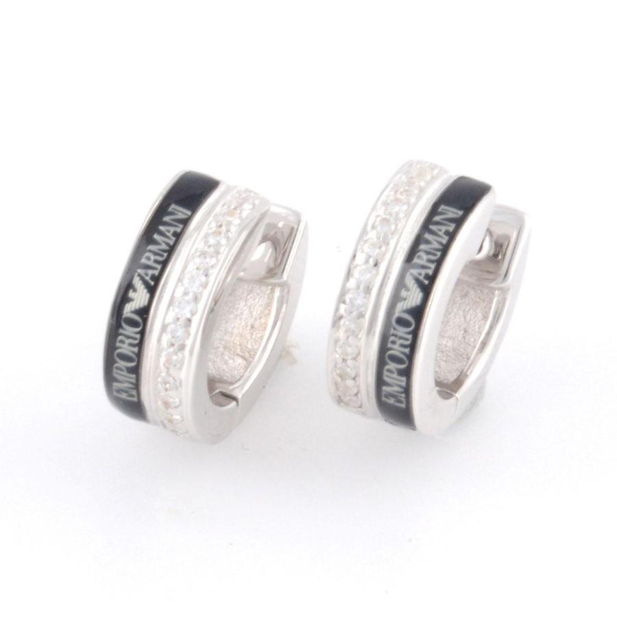 Emporio Armani エンポリオアルマーニ Eg イーグルロゴ フープ ピアス Apeam アクセサリーギフトのtys 通販 Yahoo ショッピング