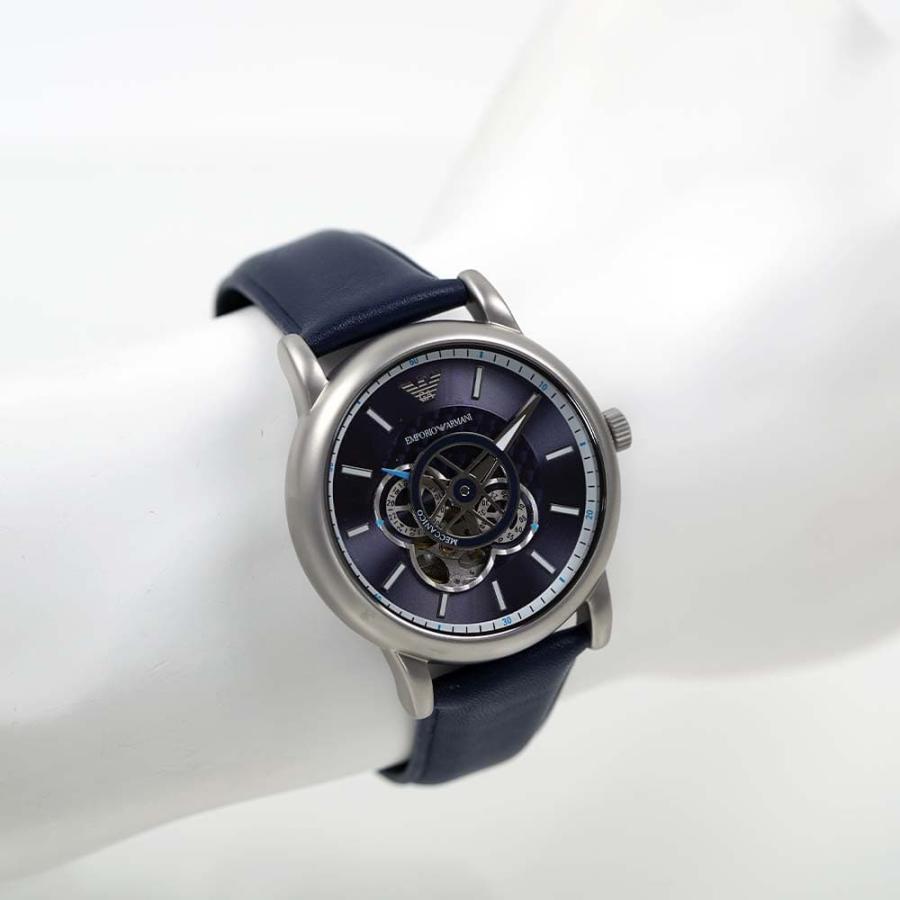 エンポリオアルマーニ 腕時計 メンズ EMPORIO ARMANI Luigi Meccanico ルイージ メカニコ ネイビー 自動巻き AR60011｜39surprise｜04